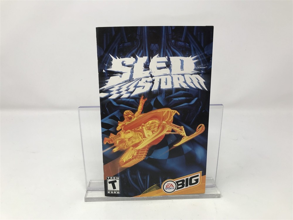 Sled Storm - Sony Playstation 2 PS2 - Instruction Manual Only