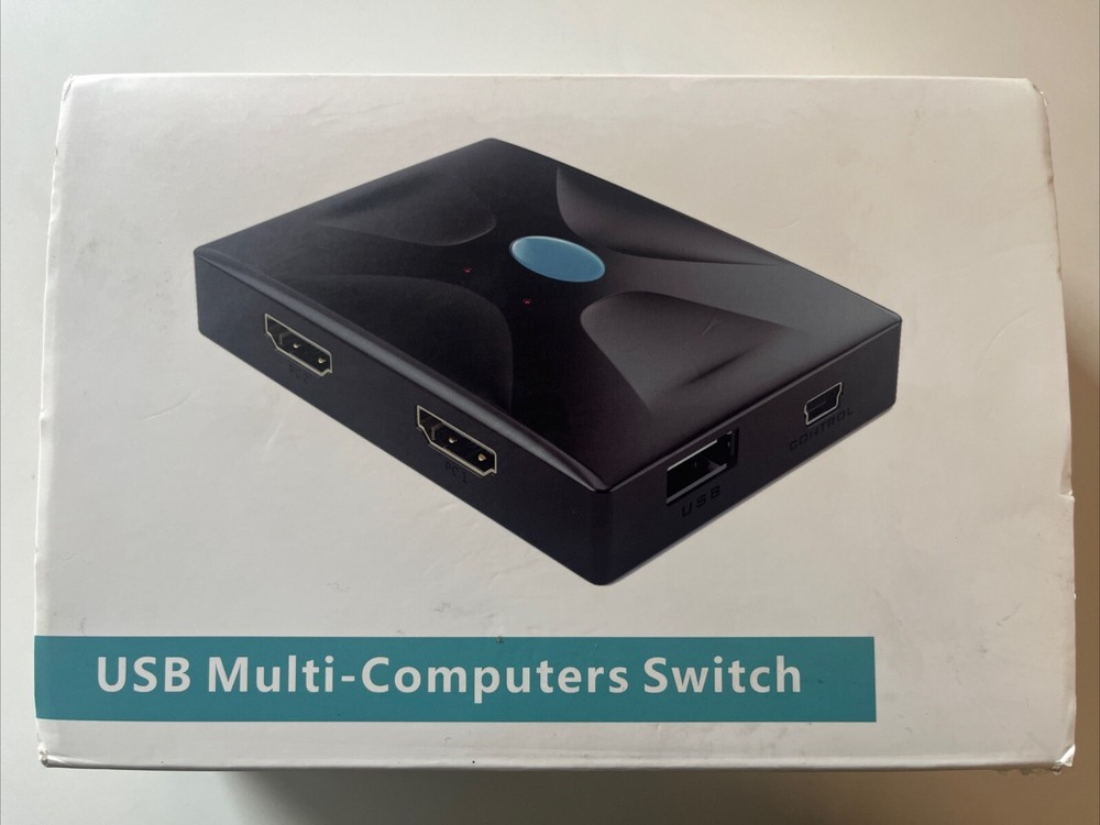 USB HDMI KVM Switch - Multi Computers Switch