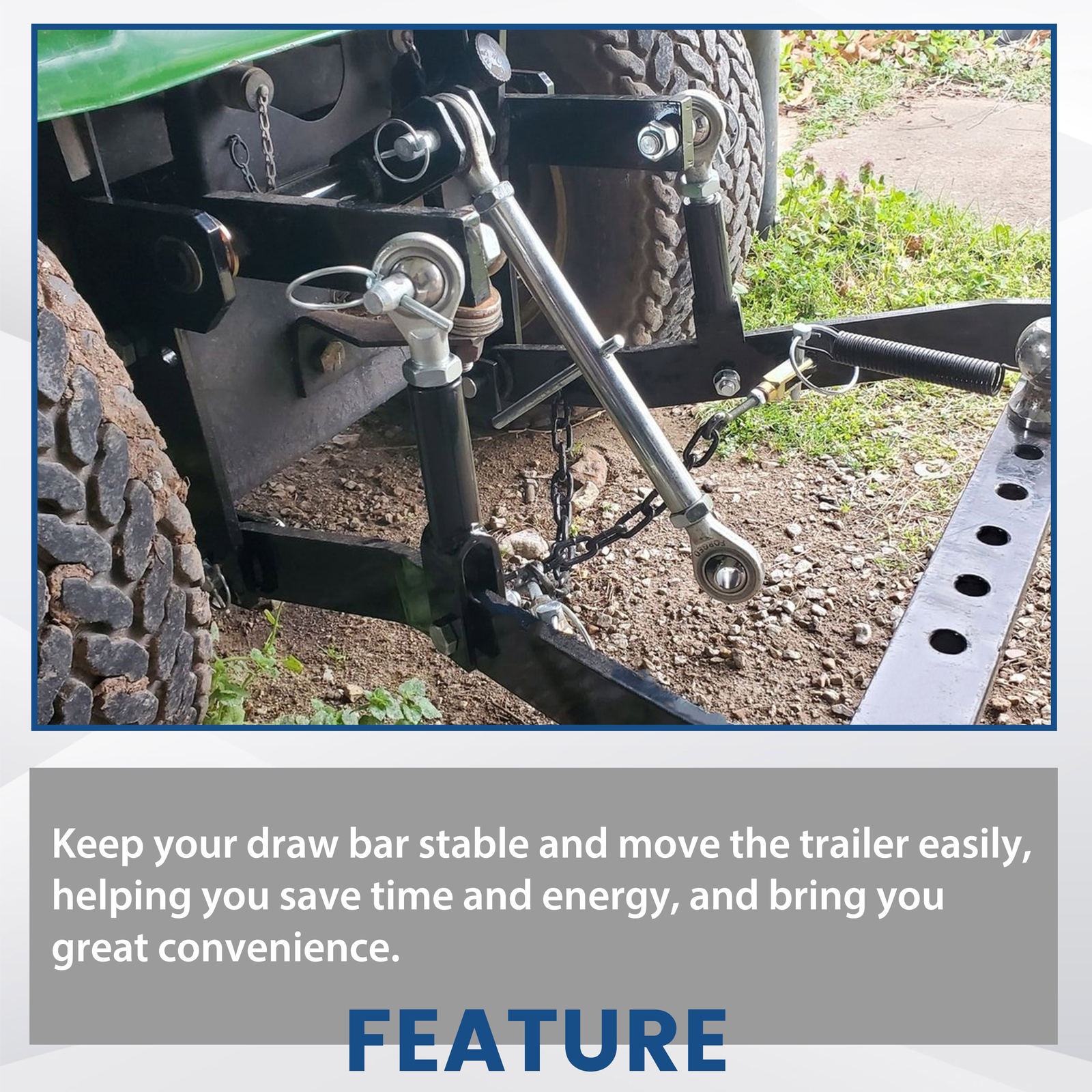 Brand New 3 Point Hitch Kit fits John Deere 140 300 317 Tractor Complete