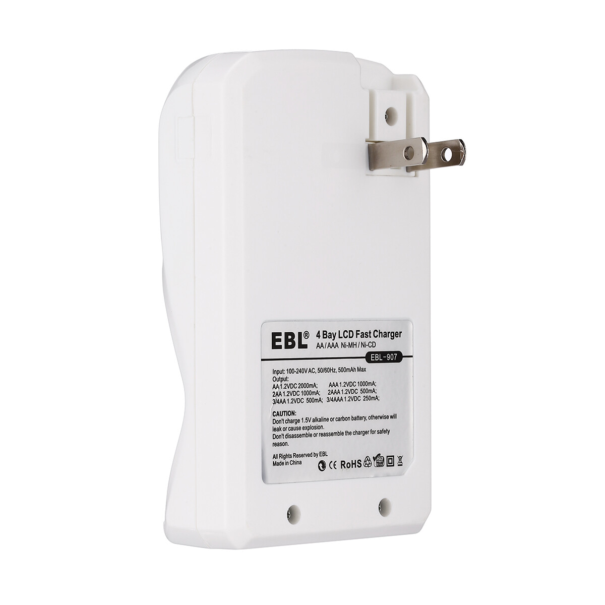 EBL 800/1100/2300/2800mAh AA AAA NI-MH Rechargeable Batteries + LCD Charger Lot