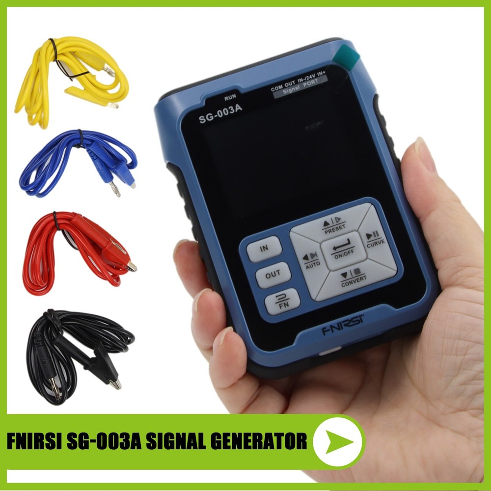 FNIRSI Adjustable 0-20mA Voltage Simulator Signal Generator Sources Transmitter