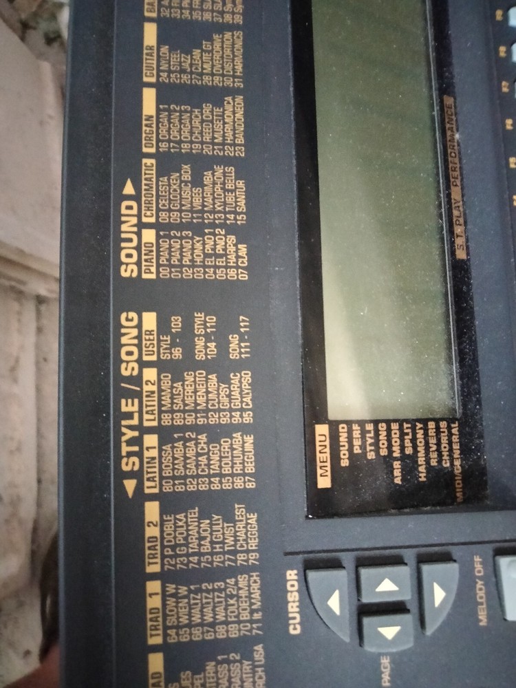 GEM Generalmusic Made Italy Electronic Keyboard