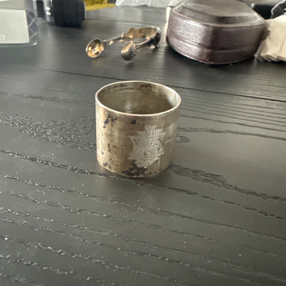 Sterling Silver Napkin Ring Antique