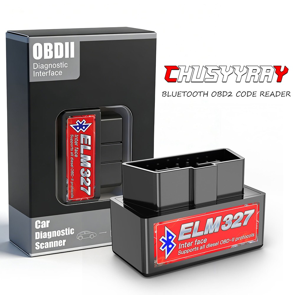 Bluetooth OBD2 OBDII Car Diagnostic Scanner Auto Fault Code Reader Tool ELM327