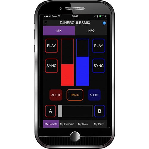 Hercules DJCONTROL-UNIVERSAL Universal DJ Bluetooth DJ Software Controller