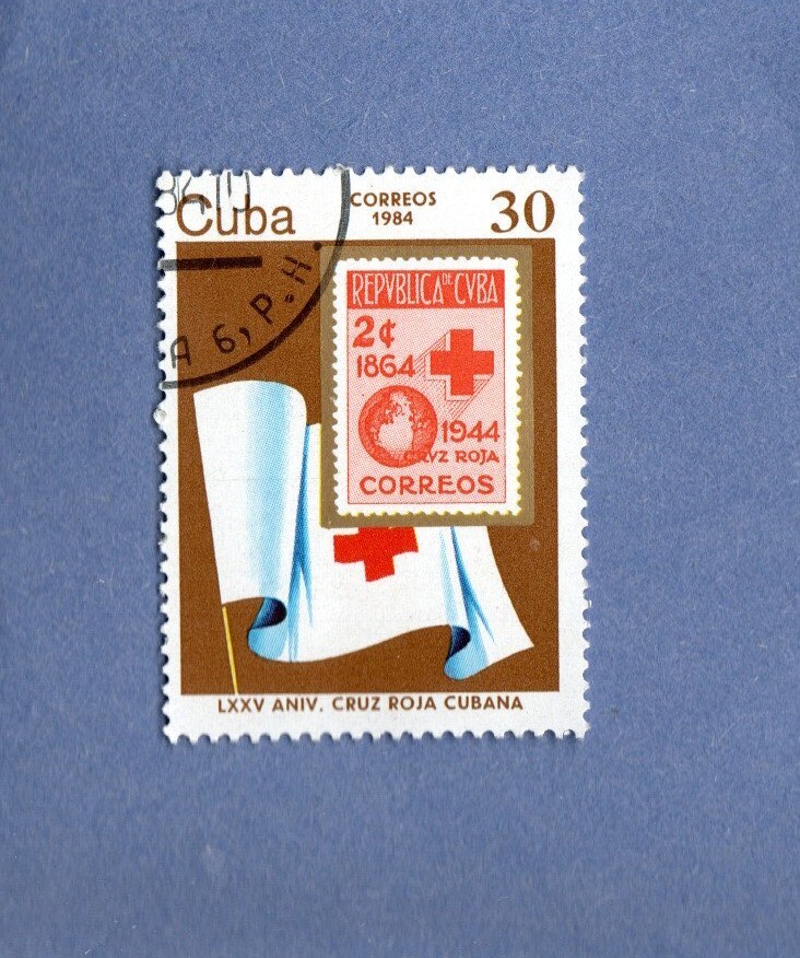 WORLD WIDE POSTAGE STAMP AS SEEN IN SCAN 1984