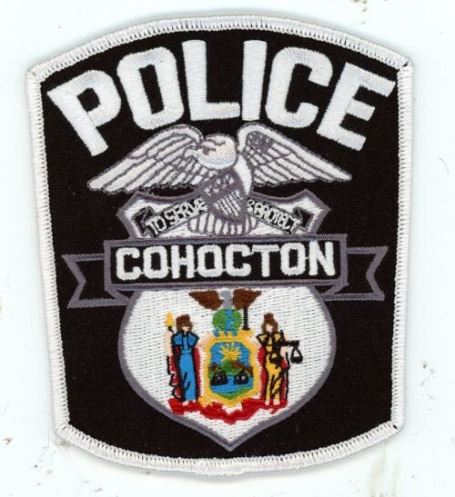 NEW YORK COHOCTON POLICE NICE SHOULDER PATCH SHERIFF