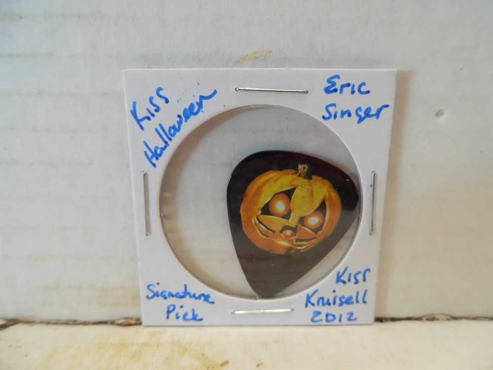 KISS "ERIC SINGER" 2012 KISS KRUISE II TOUR GUITAR PICK~READ DESCRIPTION (18~3)