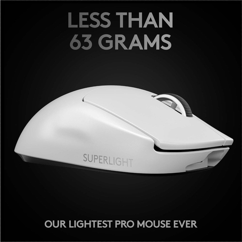 Logitech G PRO X SUPERLIGHT Wireless Gaming Mouse - 996-000402