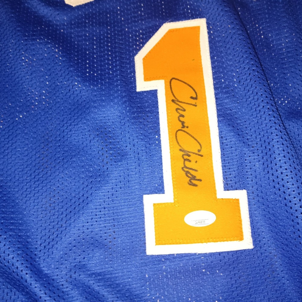 Chris Childs Auto Jersey JSA Certified