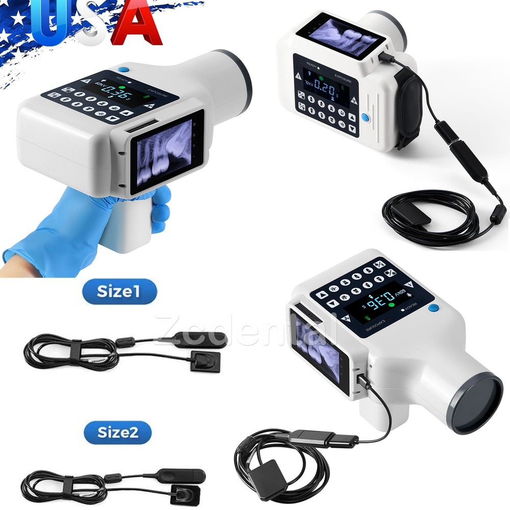 Handheld Dental Mobile Digital Machine Unit High Frequency+Digital Sensor RVG US