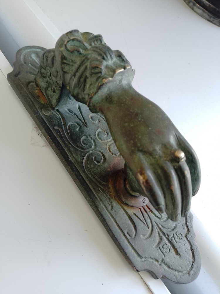 Original Victorian Brass/Bronze Door Knocker