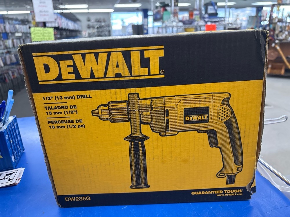 DEWALT CORDED 1/2" VSR DRILL (C26031200)