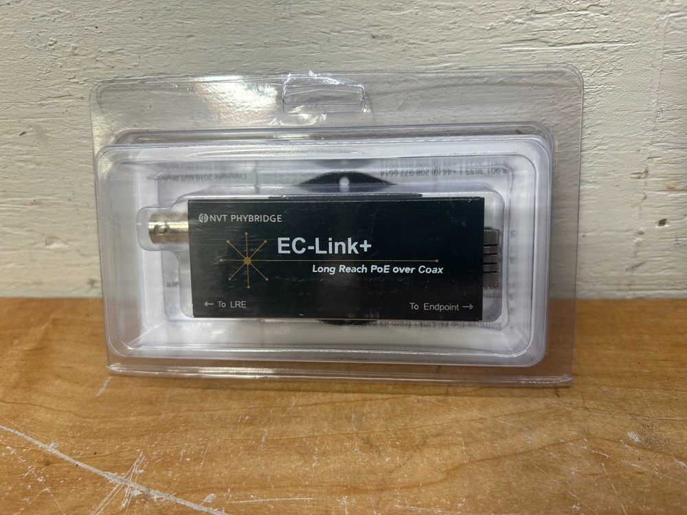 NVT Phybridge - NV-ECLK-PLS - NVT Phybridge EC-Link+ Network Extender - 1 x