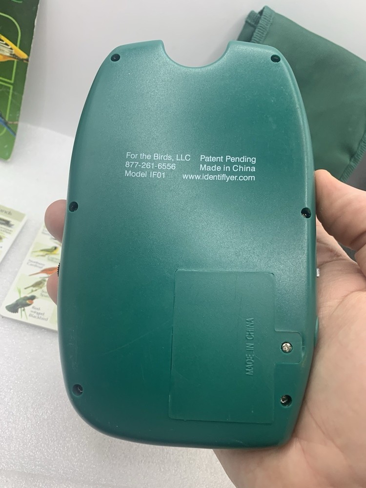 Birdsong Identiflyer Handheld Device + 3 Cards (Doesn’t Work) BF