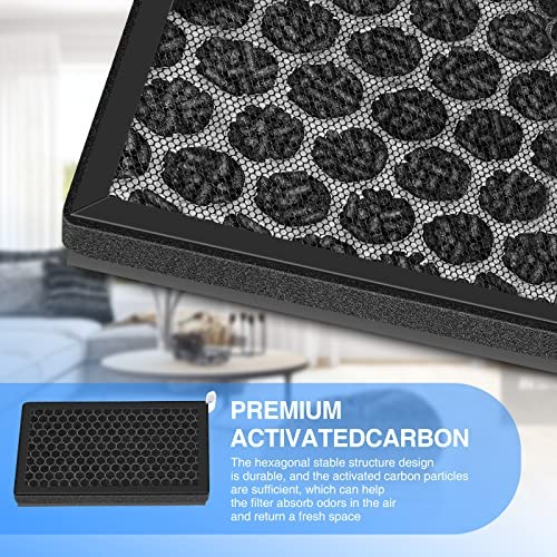 Model 3 Air Filter for Tesla, Air Conditional Replacement Cabin Air Filter Blue