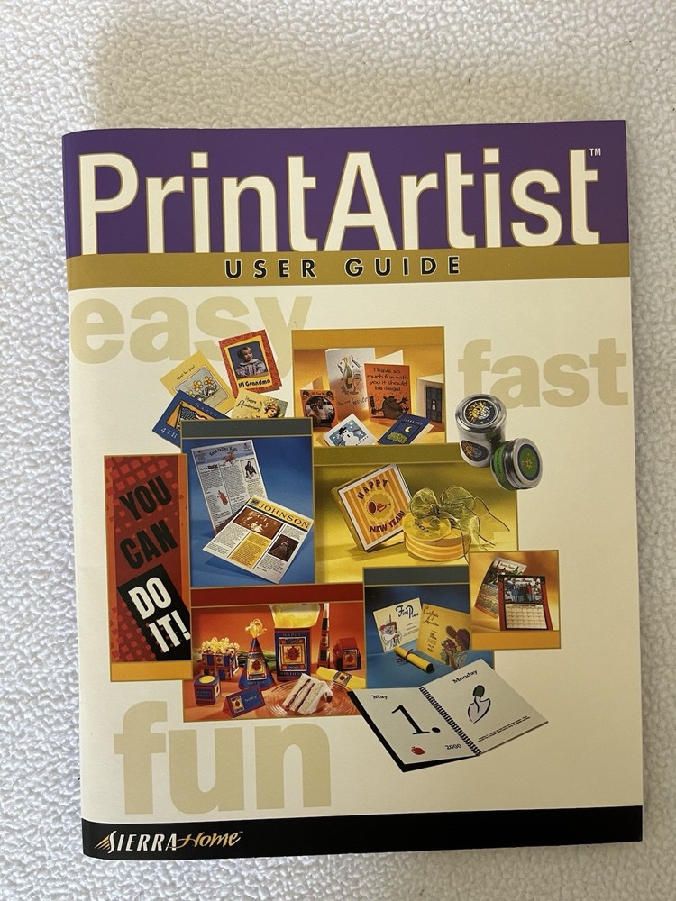 2000 Print Artist Software