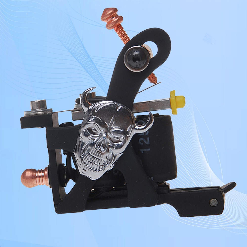 10 Wrap Coils Tattoo Machine Liner Shader US Black 404-P