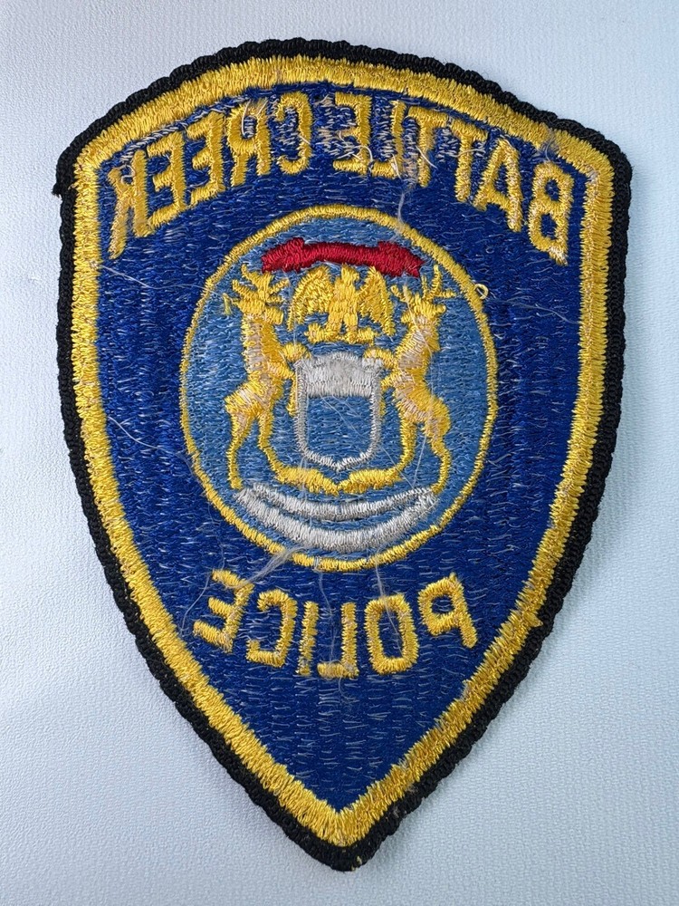 Battle Creek Michigan Police Patch