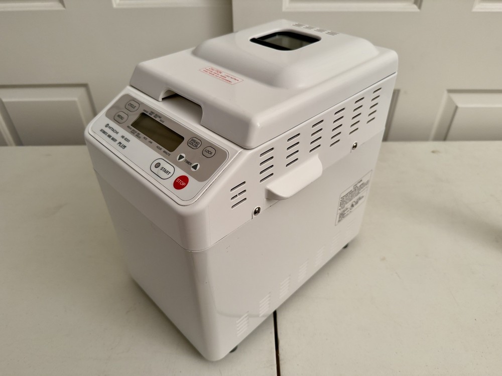 Vintage Bread Machine Hitachi HB-B201 PLUS Automatic Home Bakery Bread Machine @