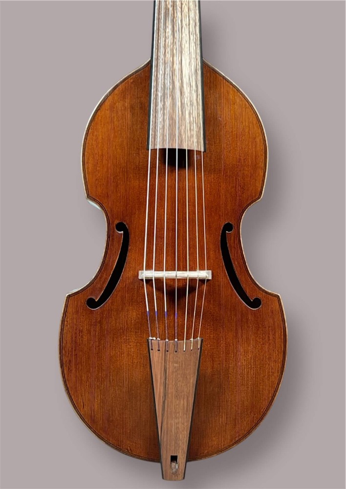 7-string bass viol after Nicolas Bertrand – new construction 2024