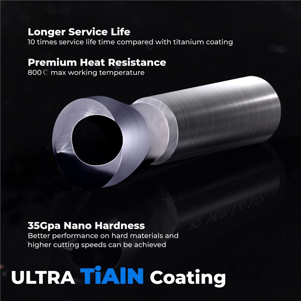 amoolo Single End Countersink Bit, Cobalt Steel Drill Bit with...