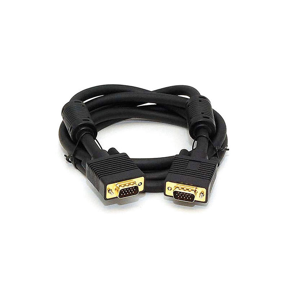 MONOPRICE 85 Computer Video Cable,Black,6ft L 5RGC7
