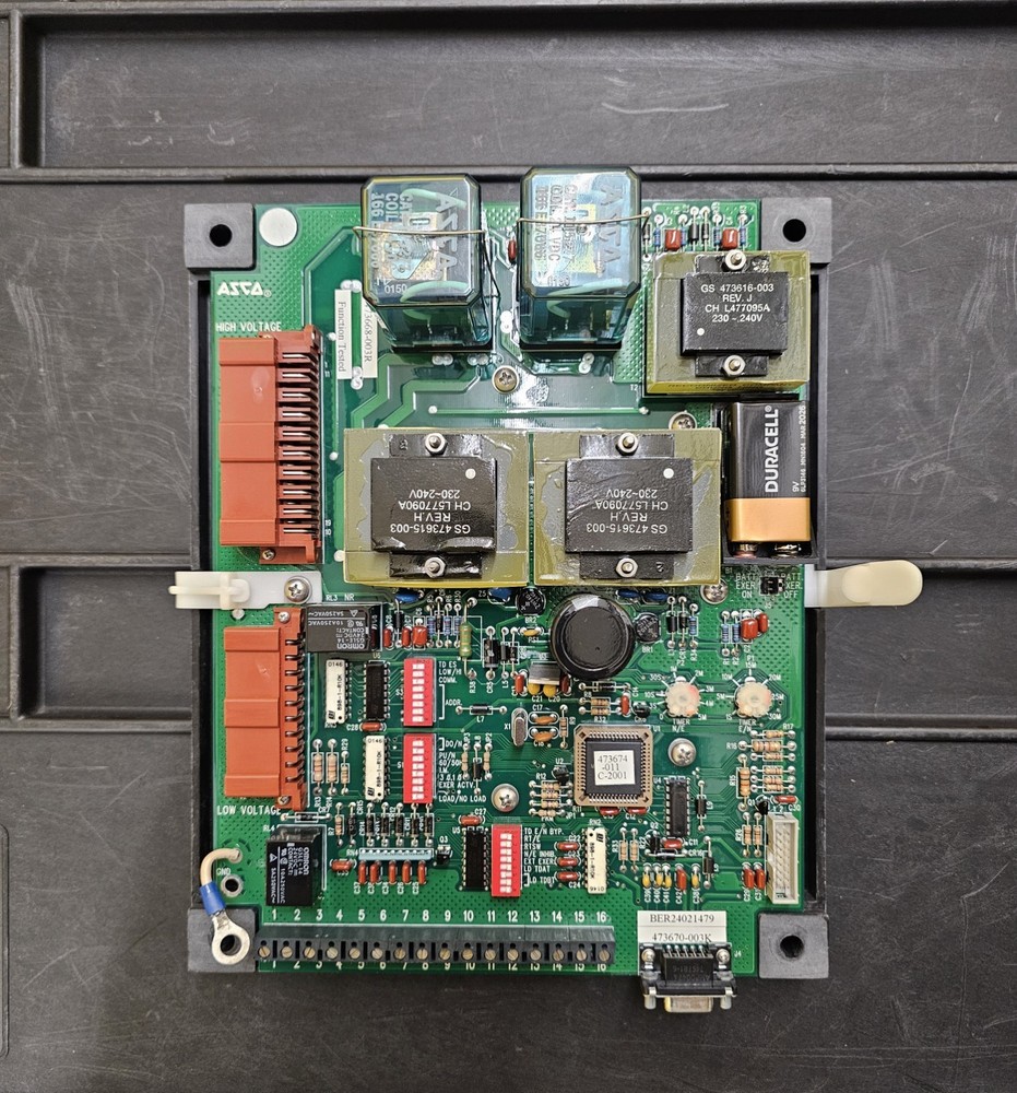 asco series 300 automatic transfer switch (240V) 104A Controller and Display