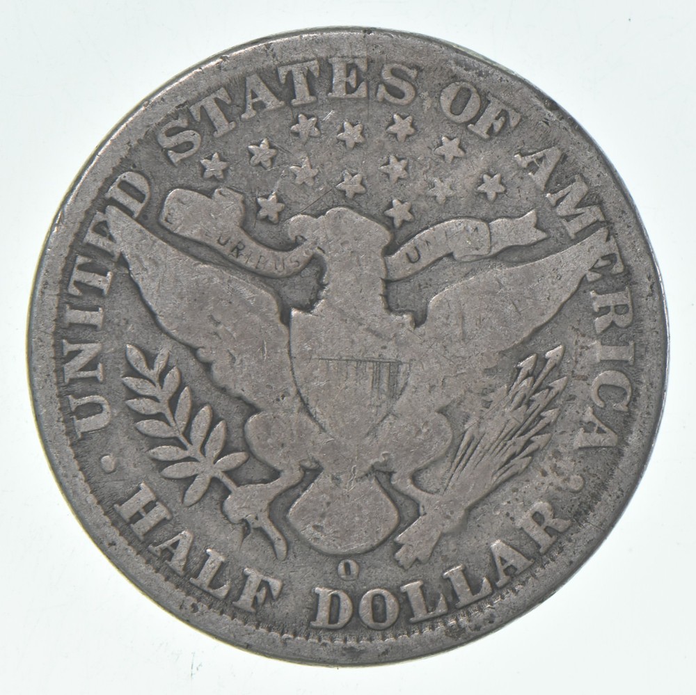 1907-O Barber Half Dollar Average Circ