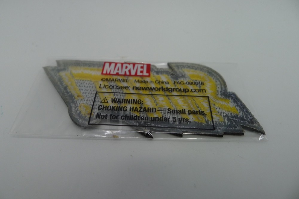 MARVEL UNLIMITED WOLVERINE "SNIKT!" EMBROIDERED PATCH - VERY NICE!!