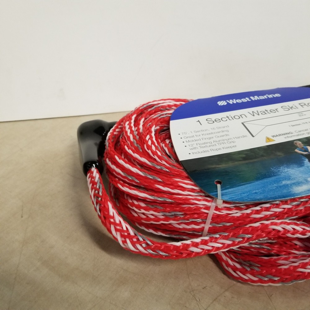 WEST MARINE 75' 1-Section Waterski Rope