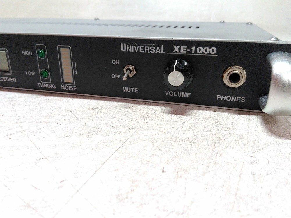 Universal Electronics XE-1000 SCPC Satellite Audio Receiver Power Tested AS-IS