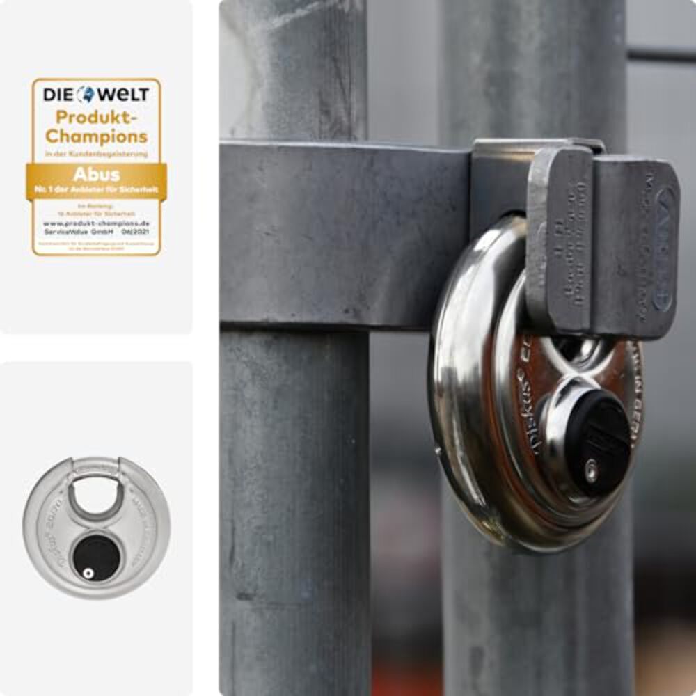 Abus 20/70mm Diskus Plus Padlock