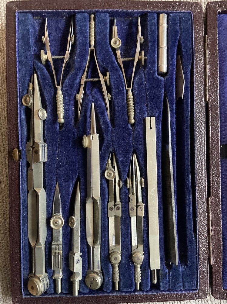 5x Joblot Cartographer Mathematics Technical Engineer Scientific Implement Sets