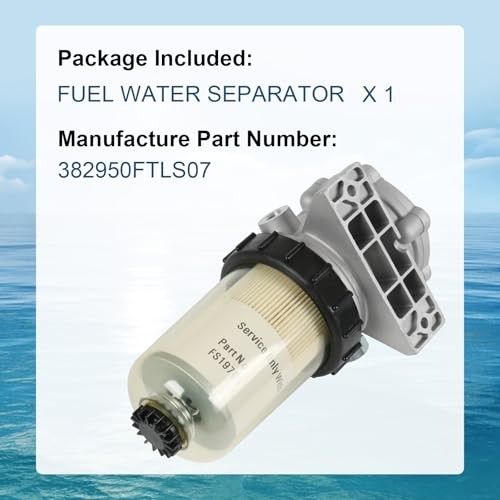 Fuel Water Separator 382, DVC/382950FTLS07 Compatible with DAVCO Replace For