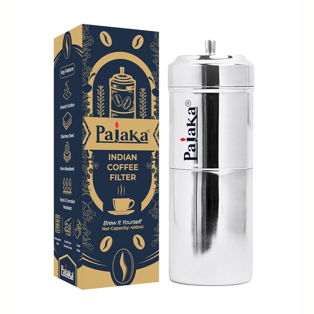South Indian Filter Coffee COMBO With coffee maker & Narasu's pure filter Coffee