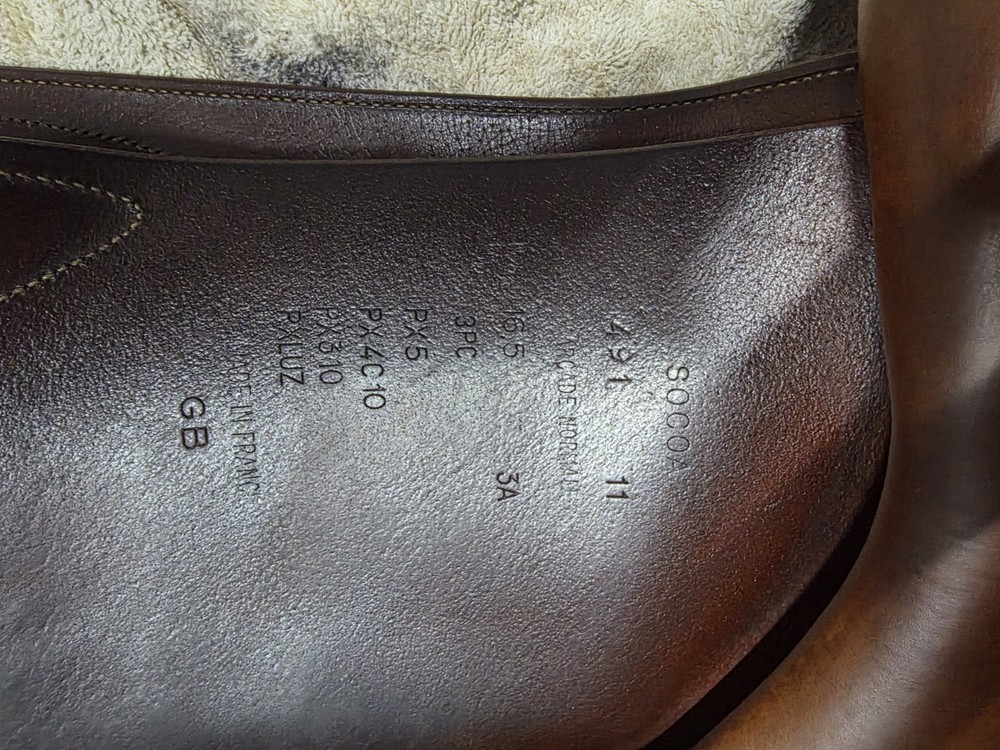 16.5" Devacoux Biarritz Socoa 3A Flap Wide 5" from Dot to Dot