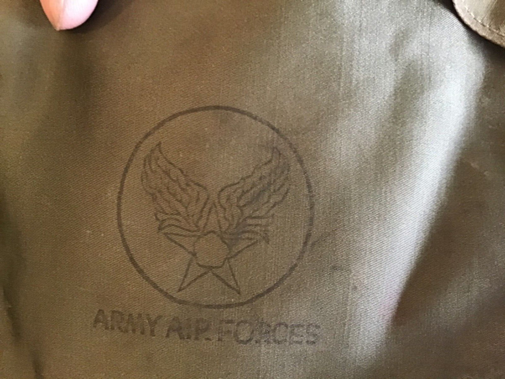 WW2 US Army Air Forces Type C-1 Sustenance Vest Breslee Mfg #V27