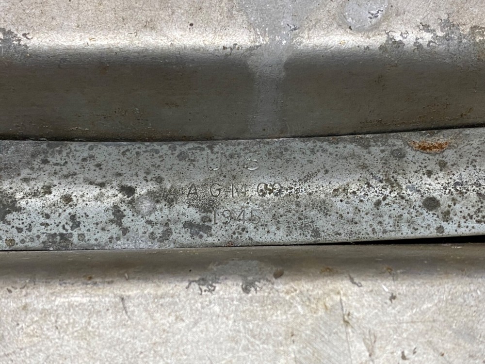 ORIGINAL WWII US ARMY INFANTRY M1942 MESS KIT--AGMCO 1945