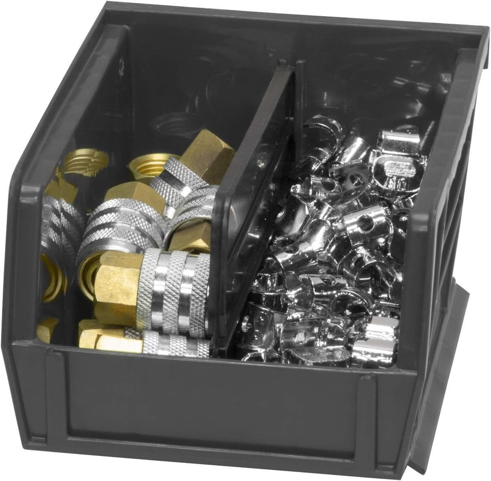 30210 AkroBins Plastic Storage Bins, Space-Saving Stackable Bins for Garage, ...