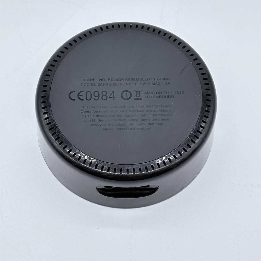 Amazon Echo Dot 2nd Gen RS03QR Smart Wireless Speaker - BLACK