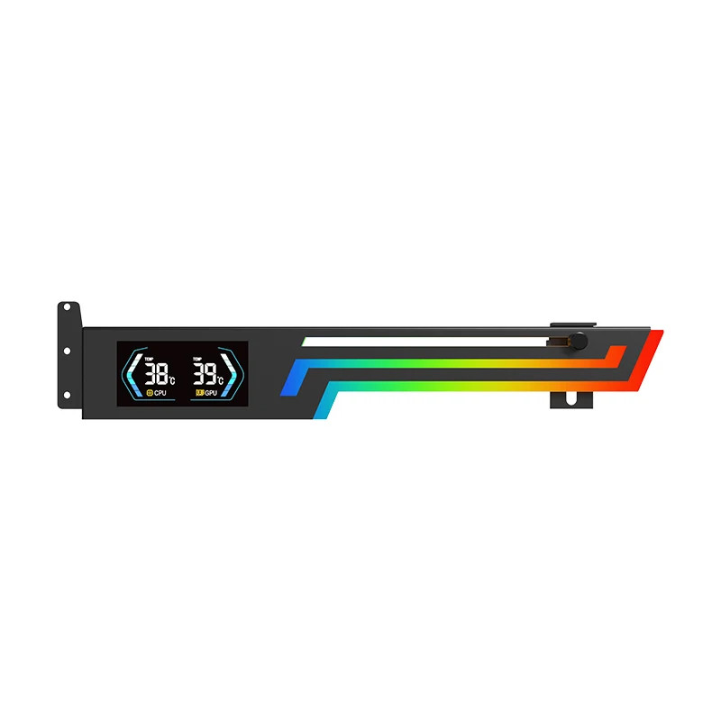 Power Train GPU Bracket Temperature Display 5V ARGB Adjustable Graphics Card