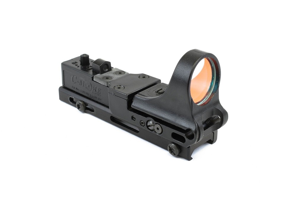 C-MORE Railway Red Dot Sight w/Standard Switch, Black, 2 MOA RWB-2