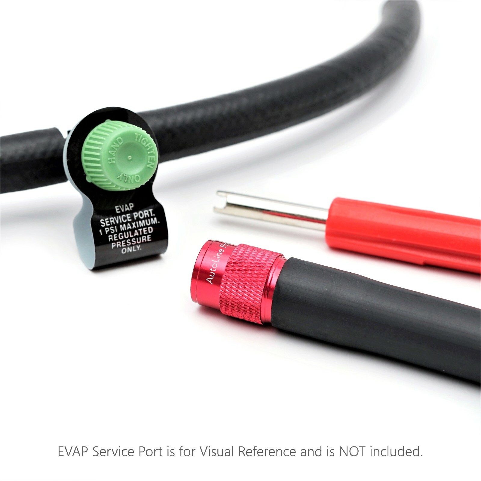 EVAP Smoke Machine Service Port Adapter Connector Kit w/ Valve Tool Leak Tester