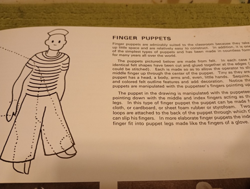 Puppet Making Through the Grades Grizella Hopper