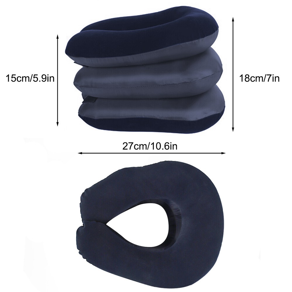 🔥🔥🔥Cervical Neck Traction Device Inflatable & Adjustable Neck Stretcher Neck