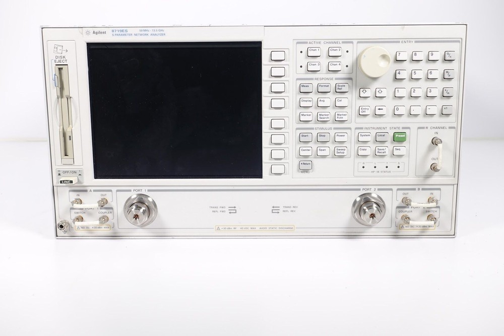 Agilent Keysigth 8719ES S-Parameter Network Analyzer 0.05 - 13.5 GHZ VNA