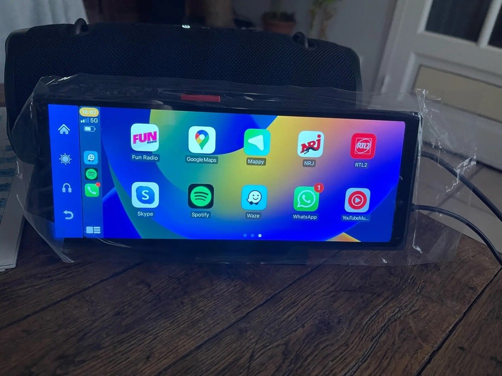 10.26 Inch HD Touchscreen Car Stereo with Wireless Carplay, Android Auto