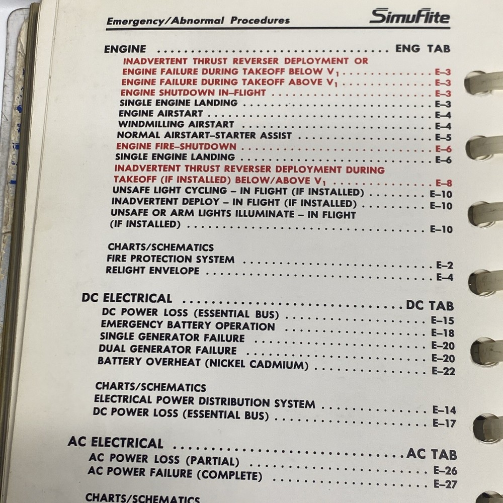 LearJet 24 Operating Handbook SimuFlite