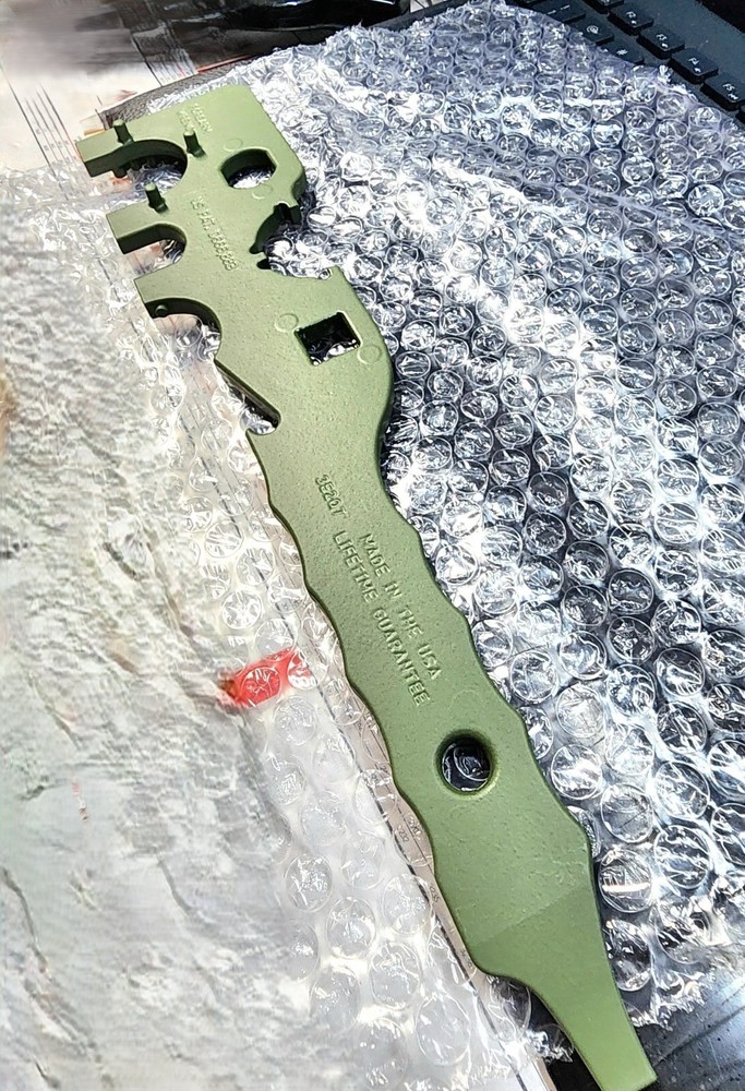 Tapco Green Multi-Tool Muzzle Spanner Wrench Beer Opener